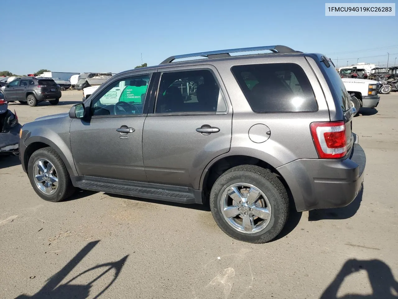 2009 Ford Escape Limited VIN: 1FMCU94G19KC26283 Lot: 75227644