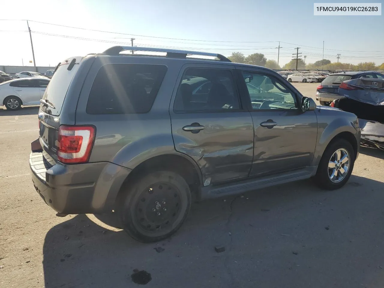 2009 Ford Escape Limited VIN: 1FMCU94G19KC26283 Lot: 75227644