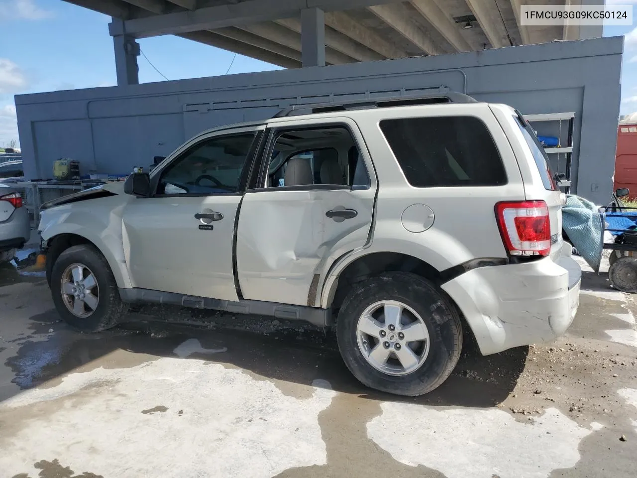 2009 Ford Escape Xlt VIN: 1FMCU93G09KC50124 Lot: 75236044