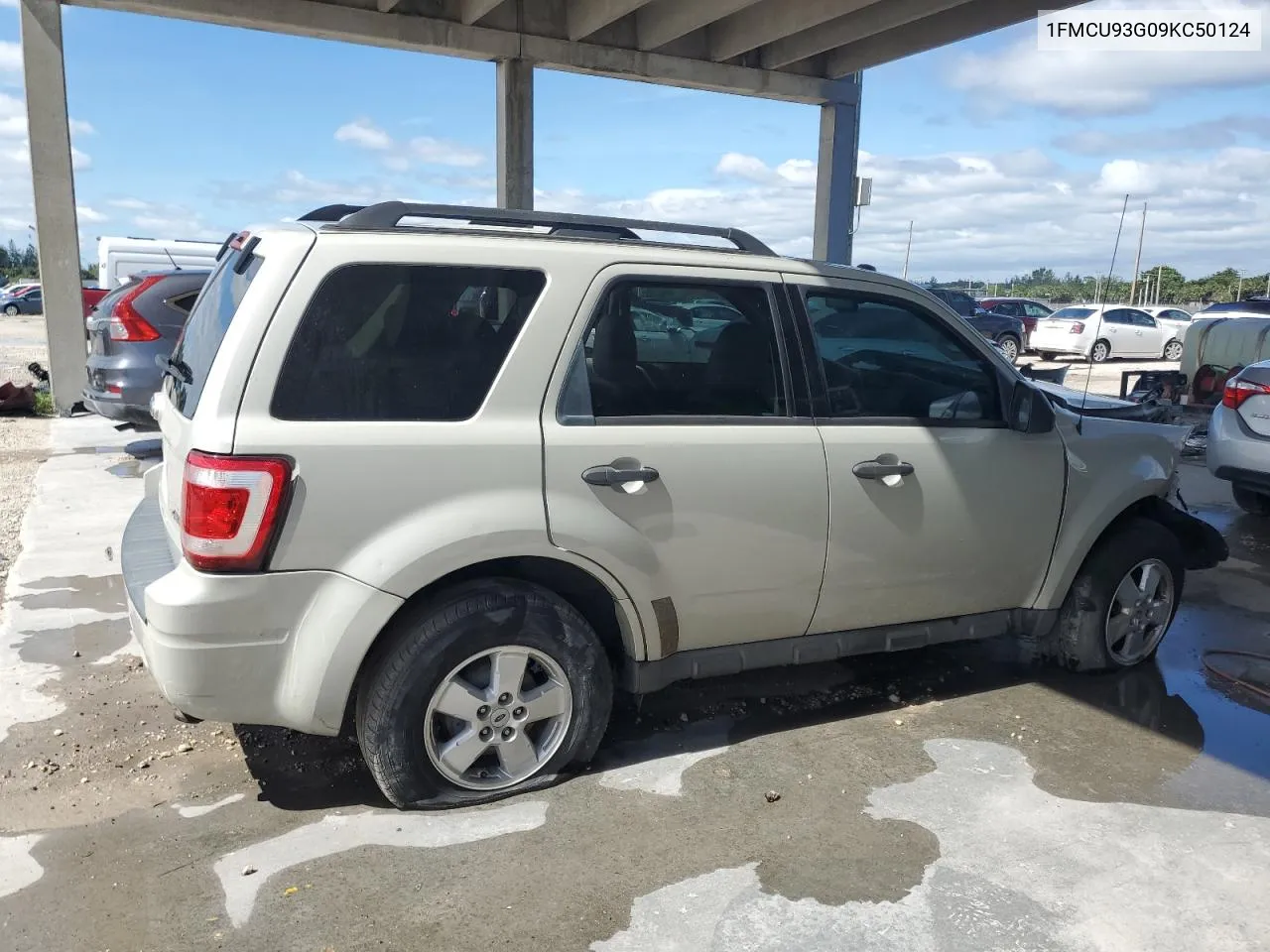 2009 Ford Escape Xlt VIN: 1FMCU93G09KC50124 Lot: 75236044