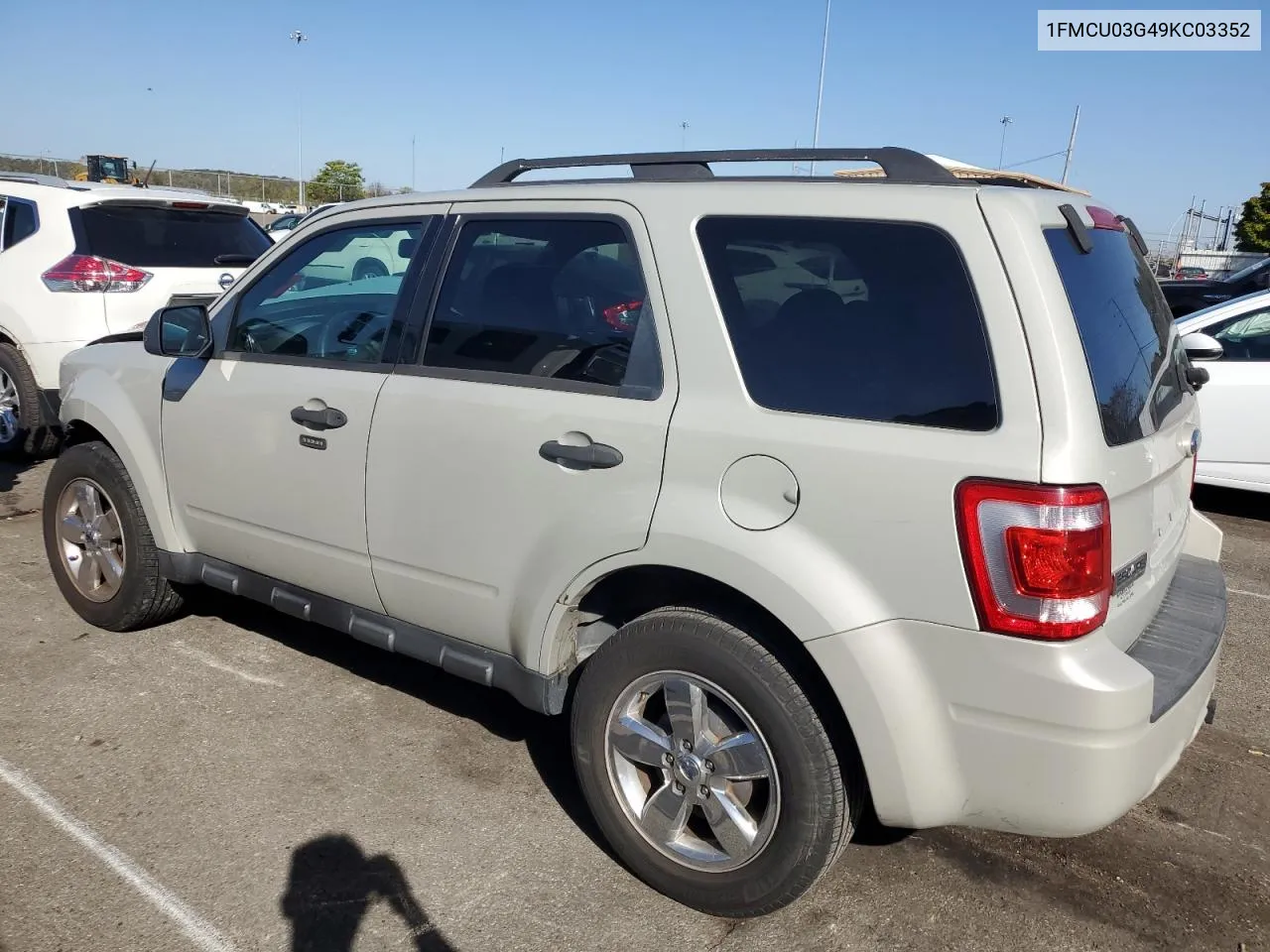 2009 Ford Escape Xlt VIN: 1FMCU03G49KC03352 Lot: 75347504