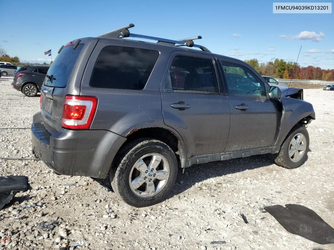 2009 Ford Escape Limited VIN: 1FMCU94G39KD13201 Lot: 75735434