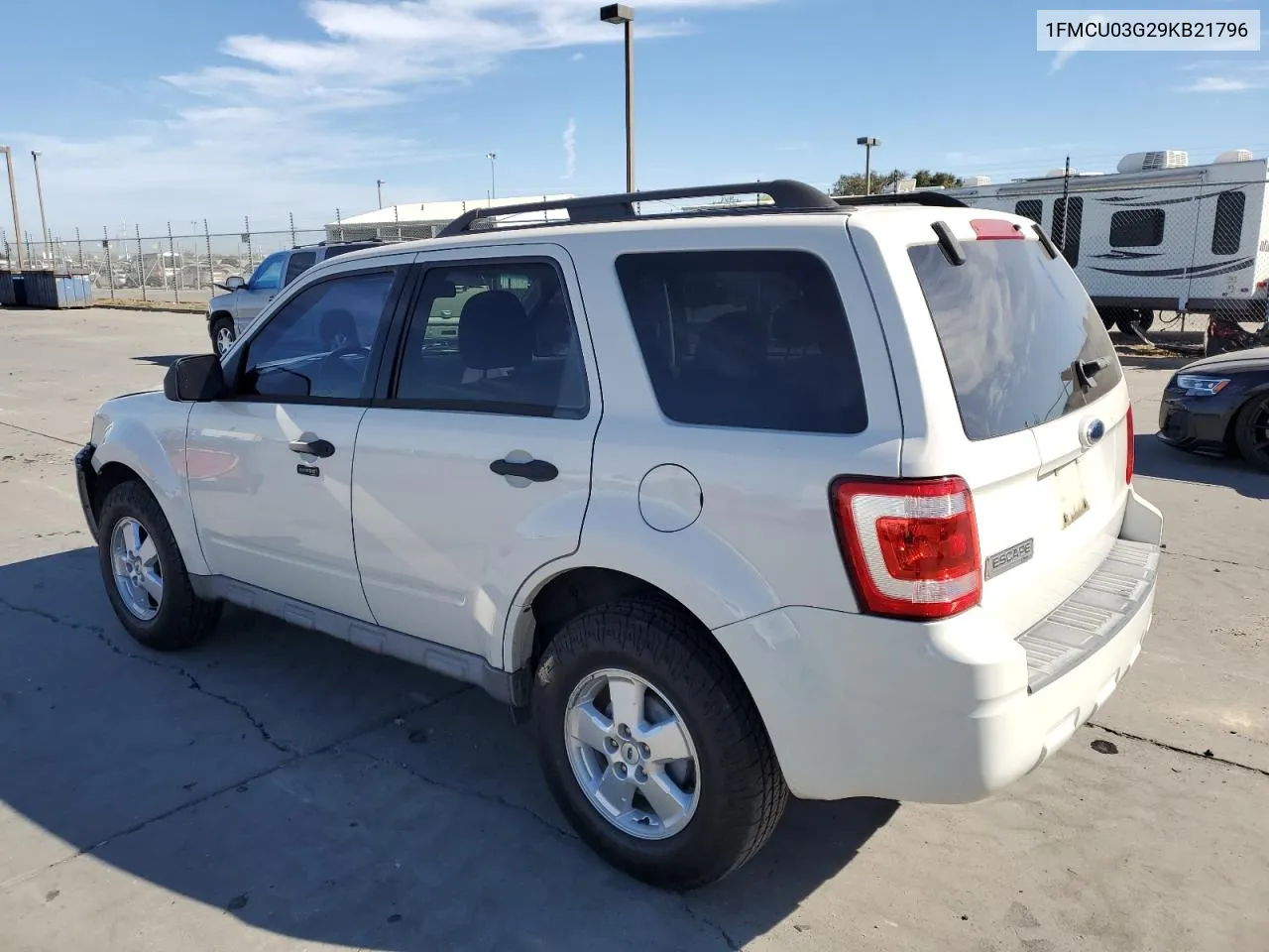 2009 Ford Escape Xlt VIN: 1FMCU03G29KB21796 Lot: 75919184