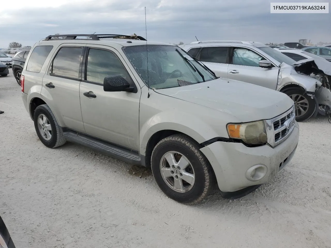 2009 Ford Escape Xlt VIN: 1FMCU03719KA63244 Lot: 76580344