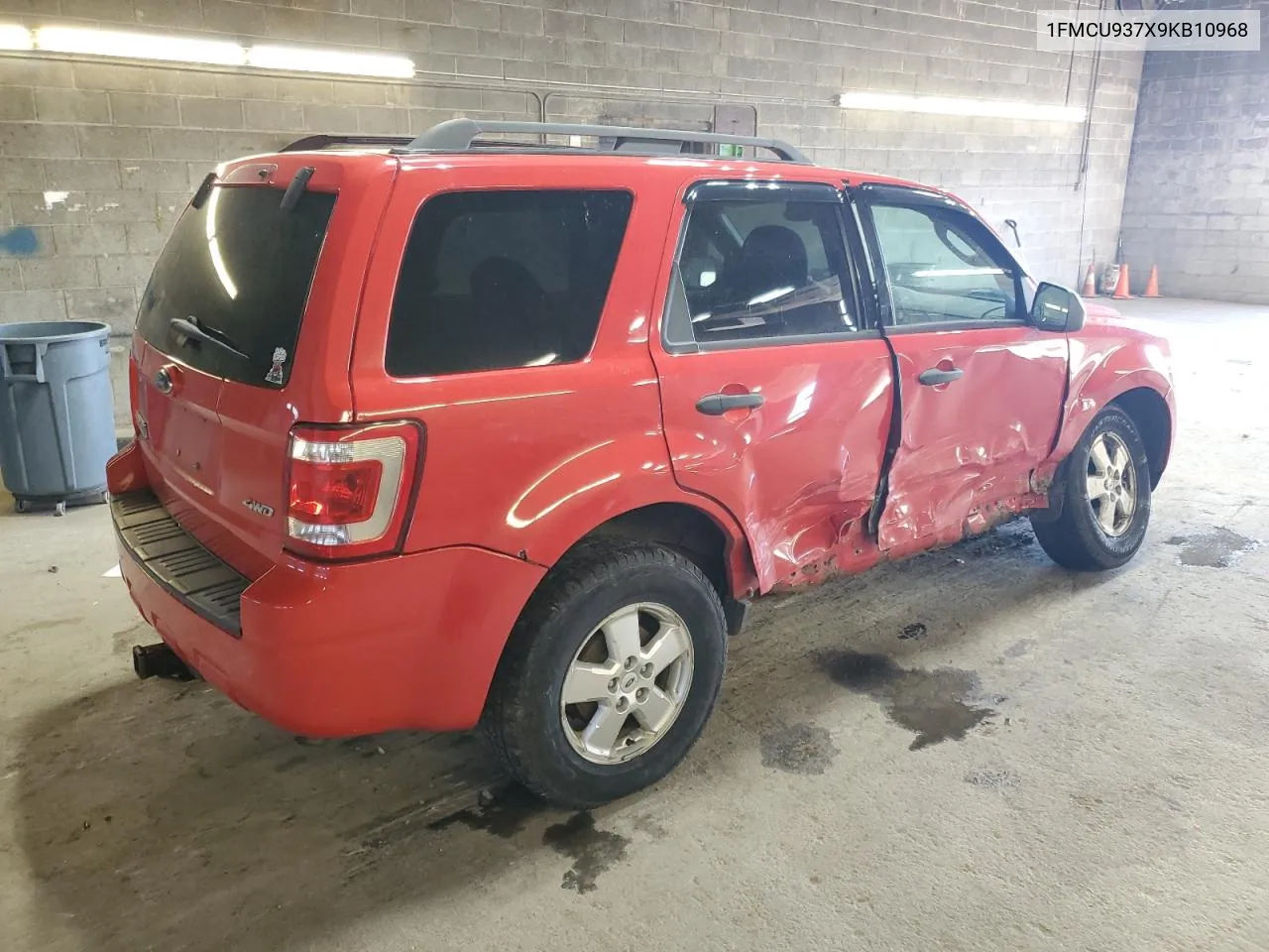 2009 Ford Escape Xlt VIN: 1FMCU937X9KB10968 Lot: 76759054