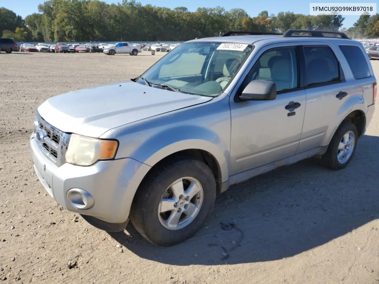 2009 Ford Escape Xlt VIN: 1FMCU93G99KB97018 Lot: 76827694