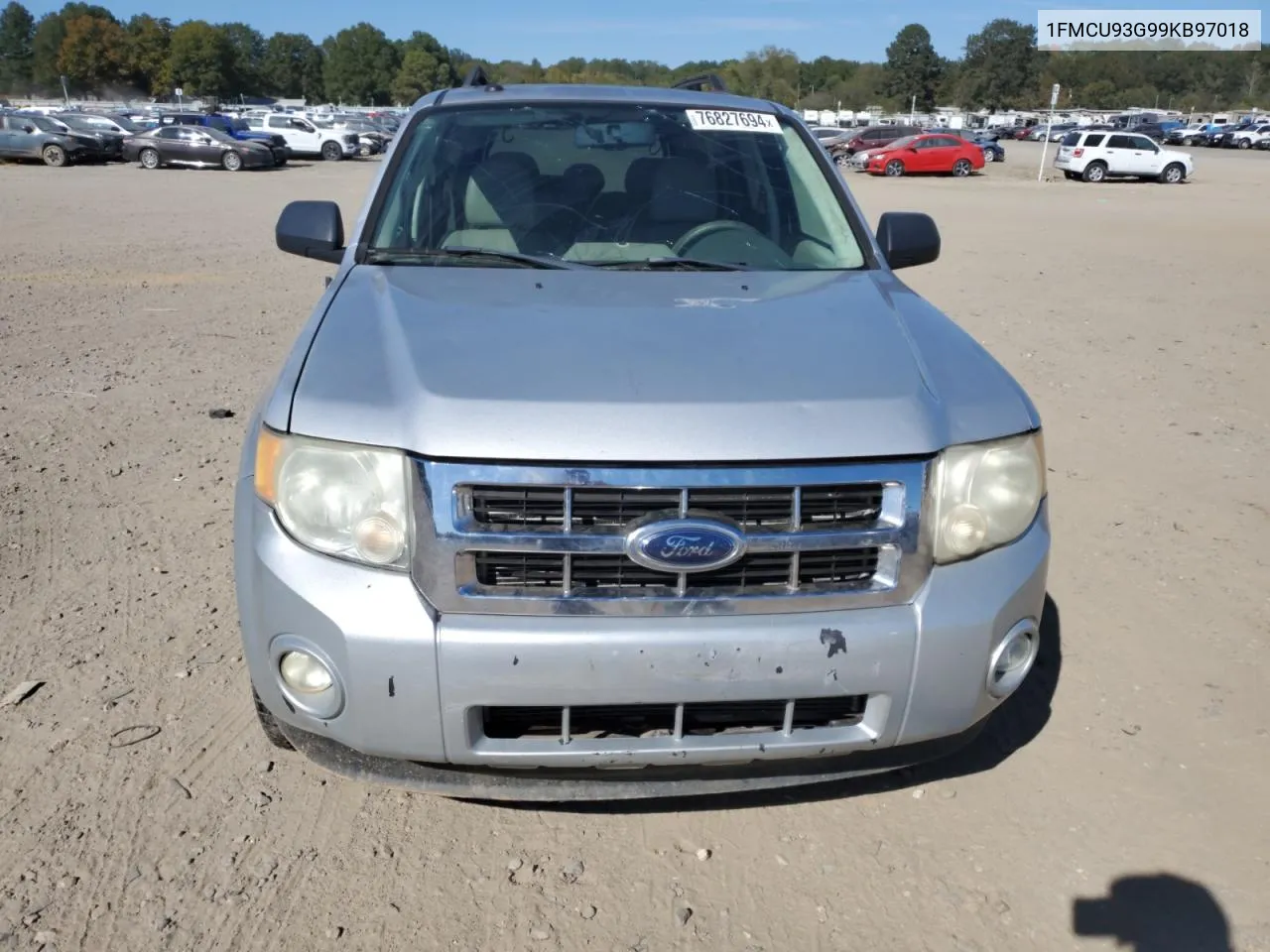 2009 Ford Escape Xlt VIN: 1FMCU93G99KB97018 Lot: 76827694