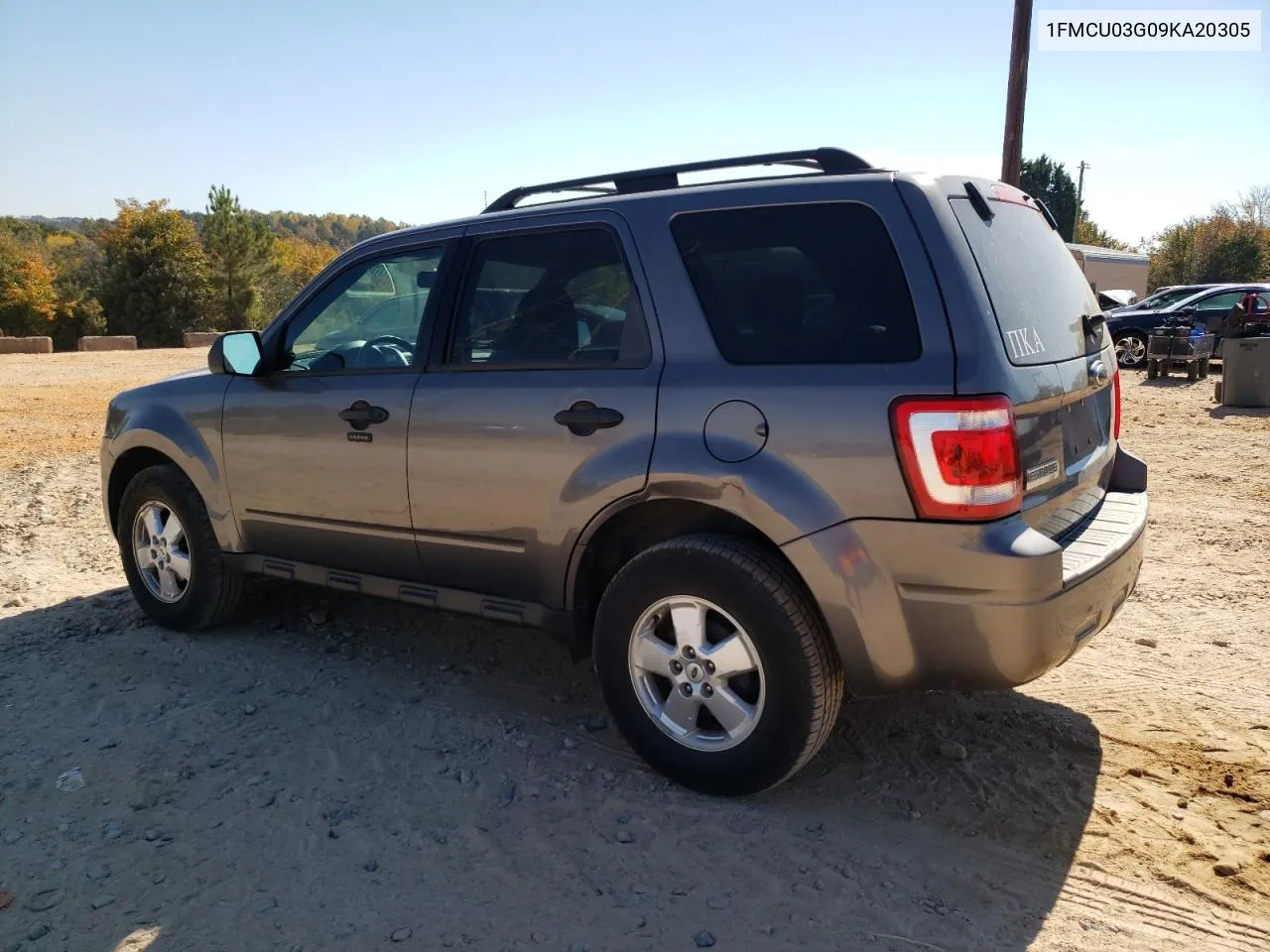 2009 Ford Escape Xlt VIN: 1FMCU03G09KA20305 Lot: 77343794