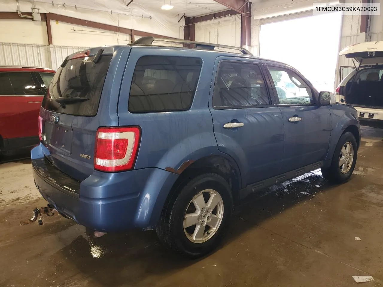 2009 Ford Escape Xlt VIN: 1FMCU93G59KA20093 Lot: 77406814