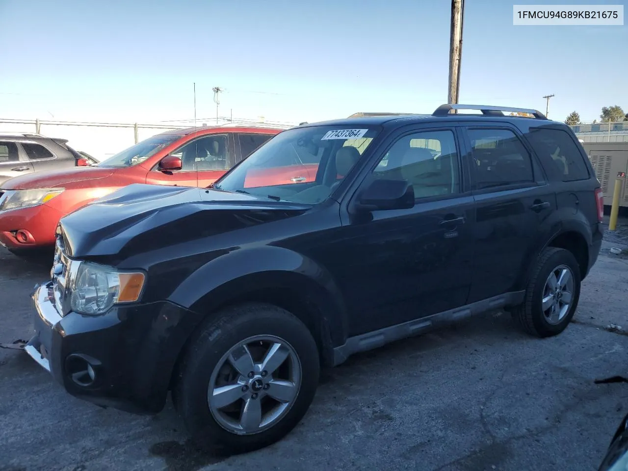 2009 Ford Escape Limited VIN: 1FMCU94G89KB21675 Lot: 77437364