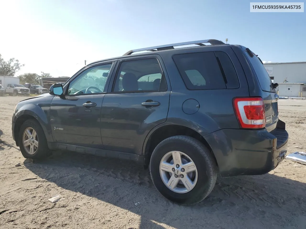 2009 Ford Escape Hybrid VIN: 1FMCU59359KA45735 Lot: 77651374