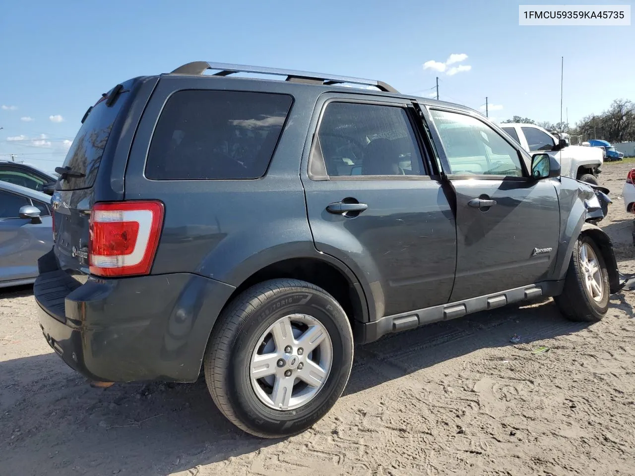 2009 Ford Escape Hybrid VIN: 1FMCU59359KA45735 Lot: 77651374