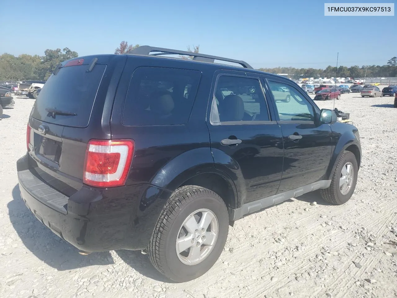 2009 Ford Escape Xlt VIN: 1FMCU037X9KC97513 Lot: 77862954