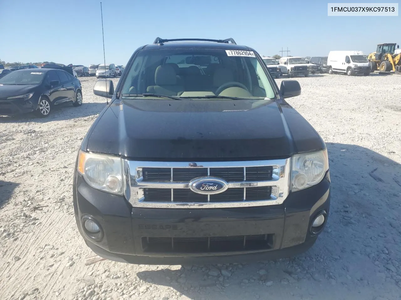 2009 Ford Escape Xlt VIN: 1FMCU037X9KC97513 Lot: 77862954