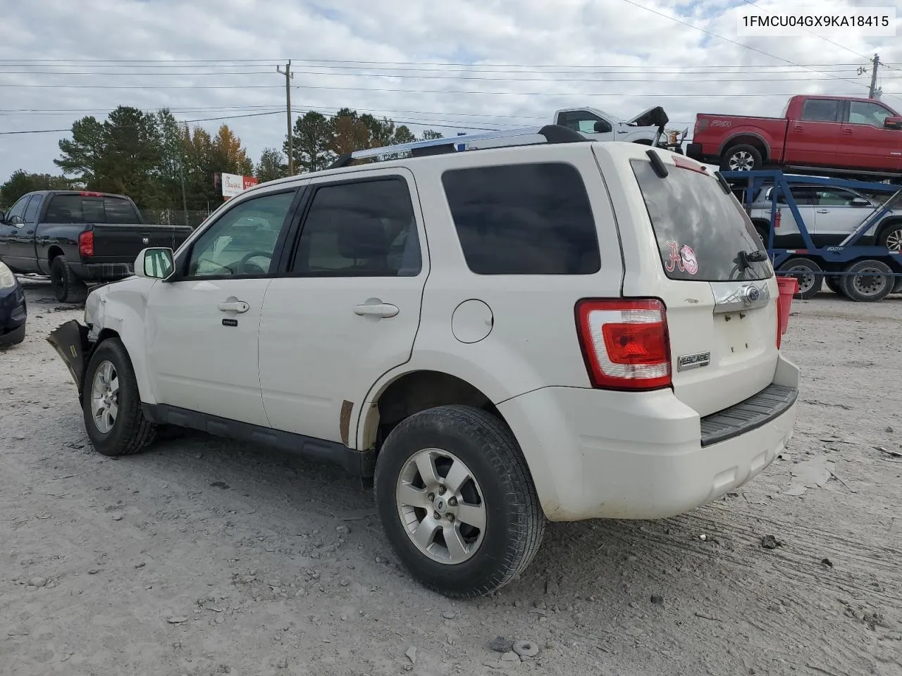 2009 Ford Escape Limited VIN: 1FMCU04GX9KA18415 Lot: 78212434