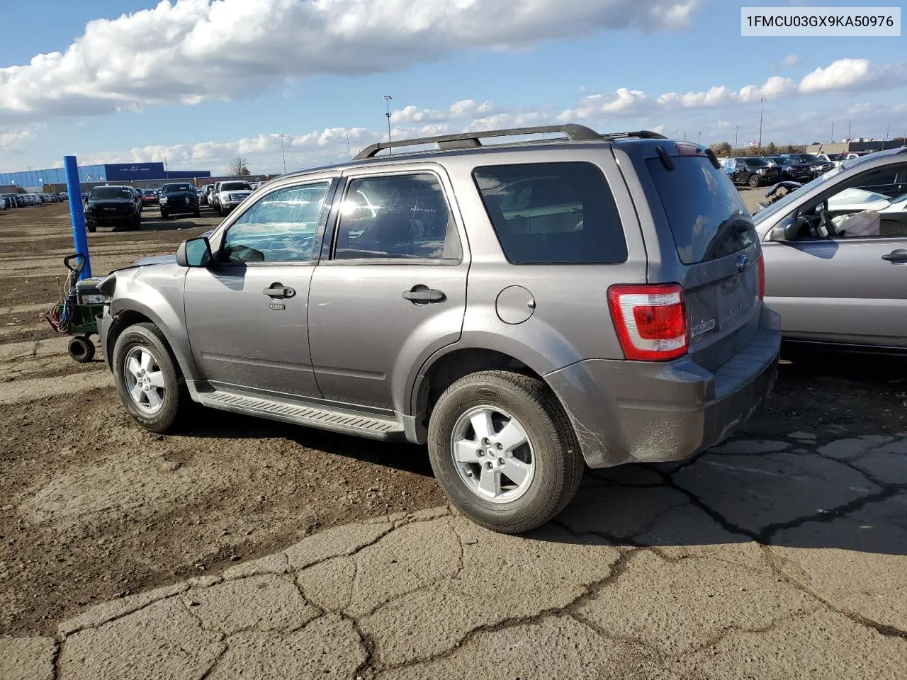 2009 Ford Escape Xlt VIN: 1FMCU03GX9KA50976 Lot: 78402294