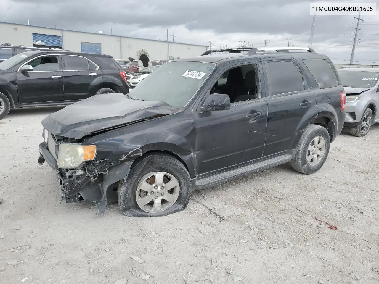 2009 Ford Escape Limited VIN: 1FMCU04G49KB21605 Lot: 78542804