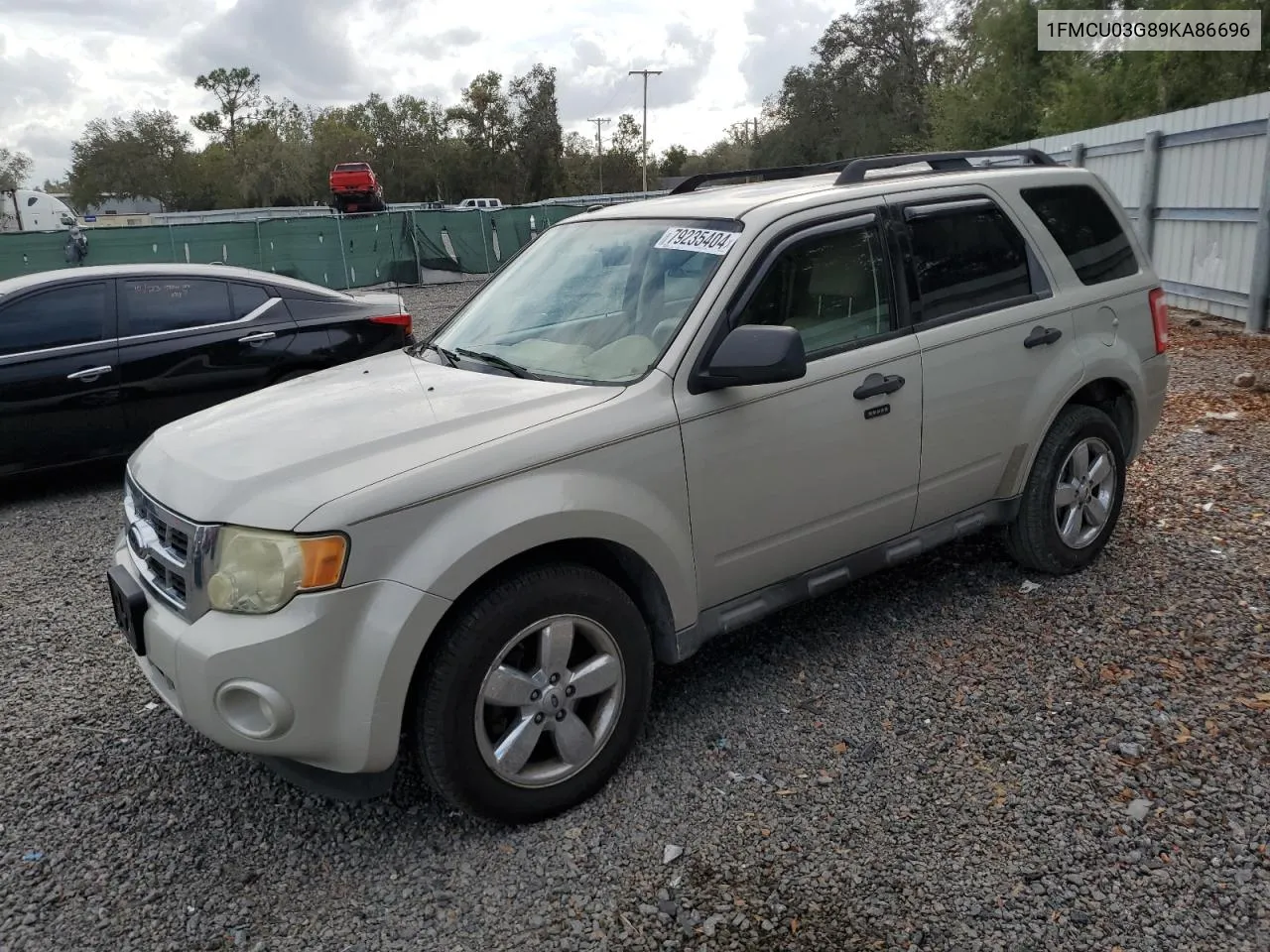 1FMCU03G89KA86696 2009 Ford Escape Xlt