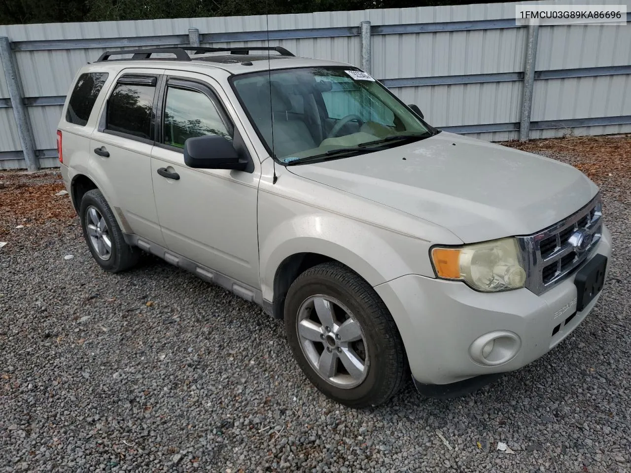 1FMCU03G89KA86696 2009 Ford Escape Xlt