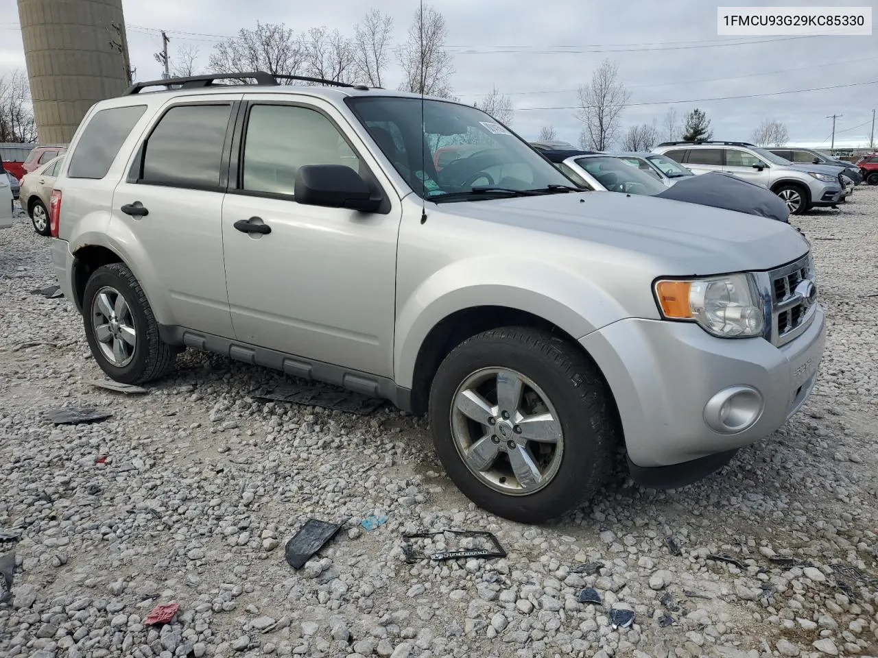 2009 Ford Escape Xlt VIN: 1FMCU93G29KC85330 Lot: 80141594