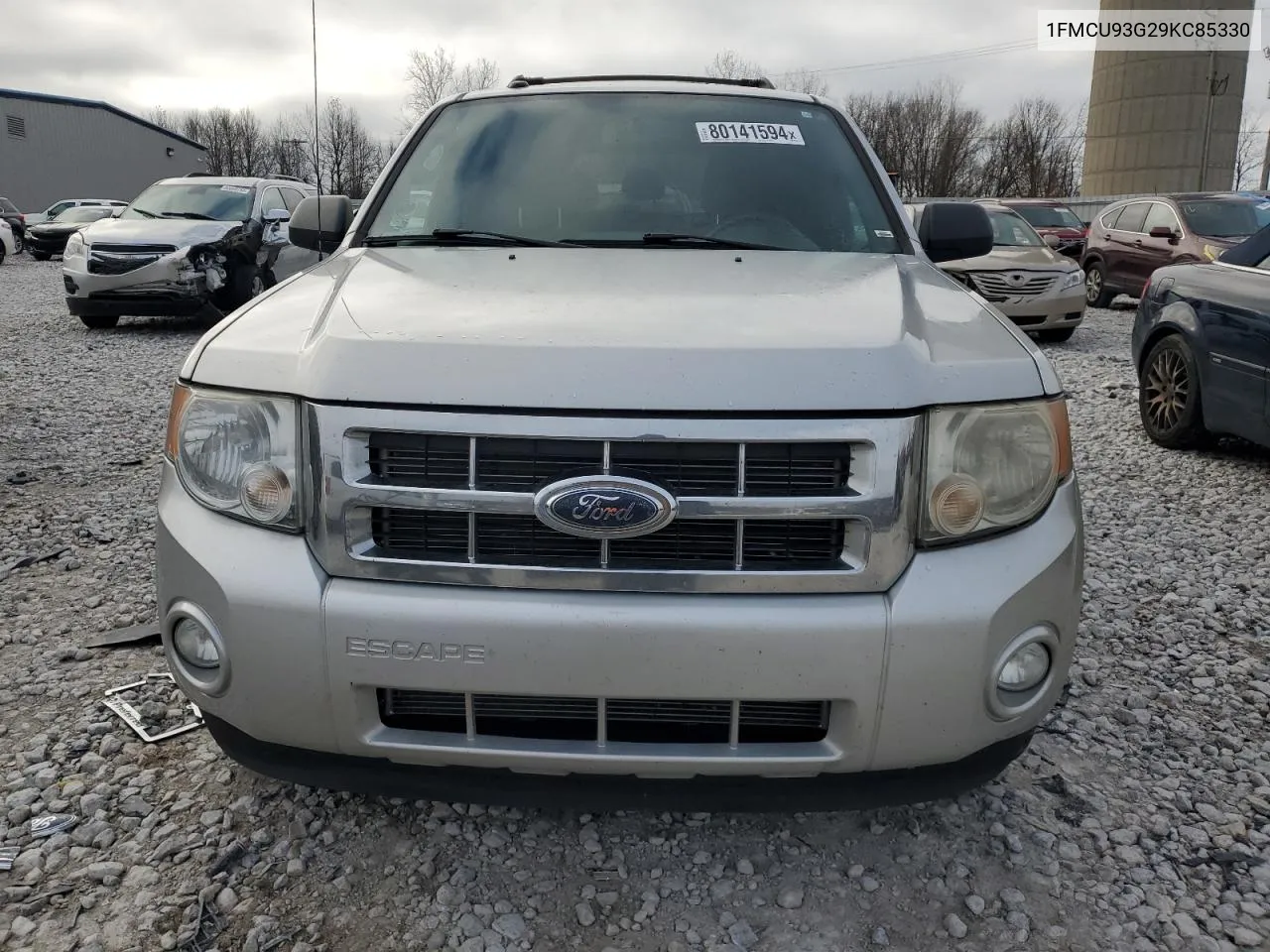 2009 Ford Escape Xlt VIN: 1FMCU93G29KC85330 Lot: 80141594