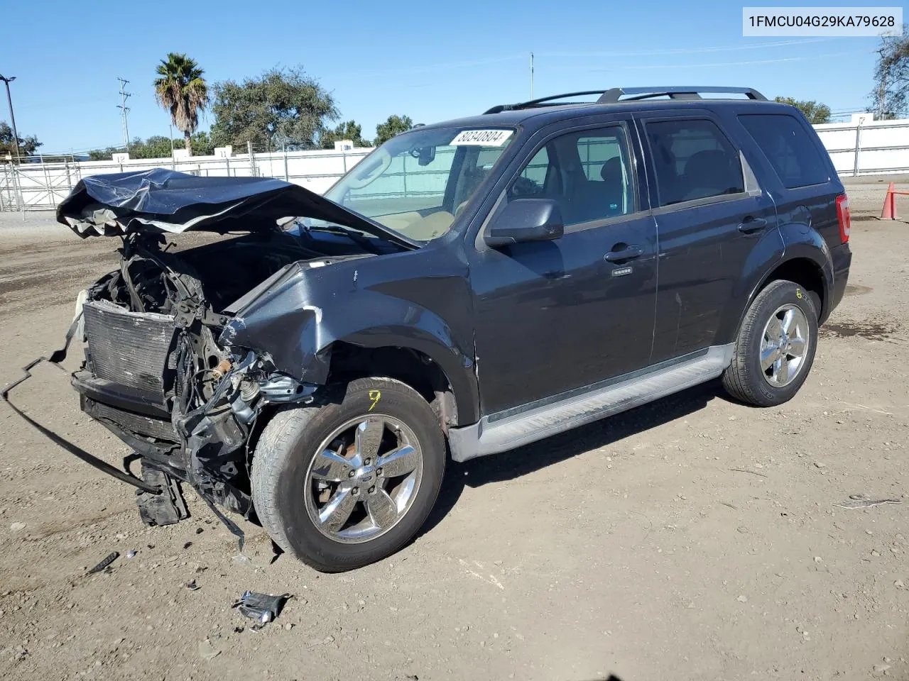 2009 Ford Escape Limited VIN: 1FMCU04G29KA79628 Lot: 80340804