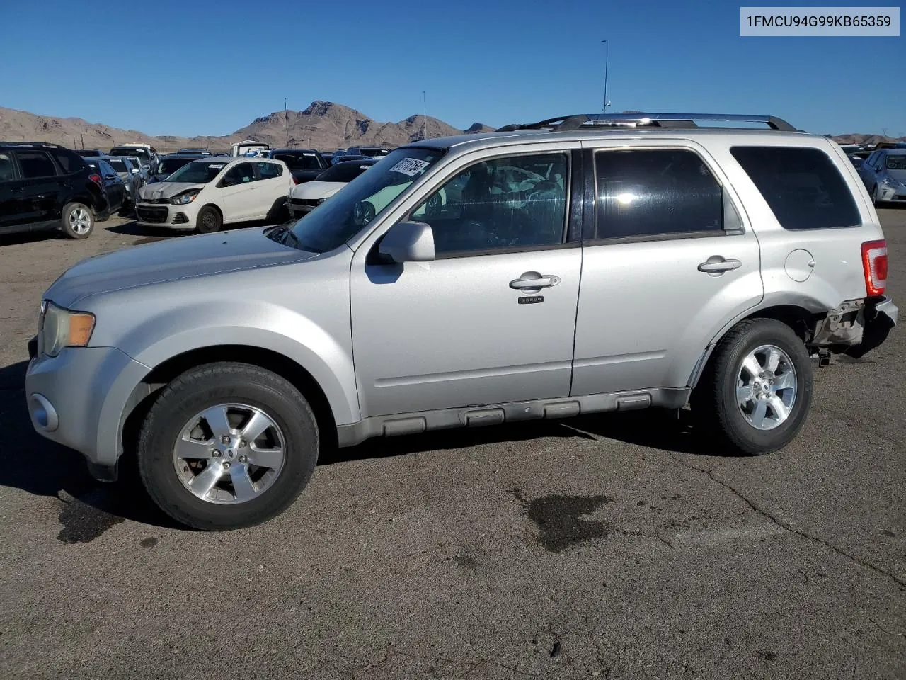 2009 Ford Escape Limited VIN: 1FMCU94G99KB65359 Lot: 81115154