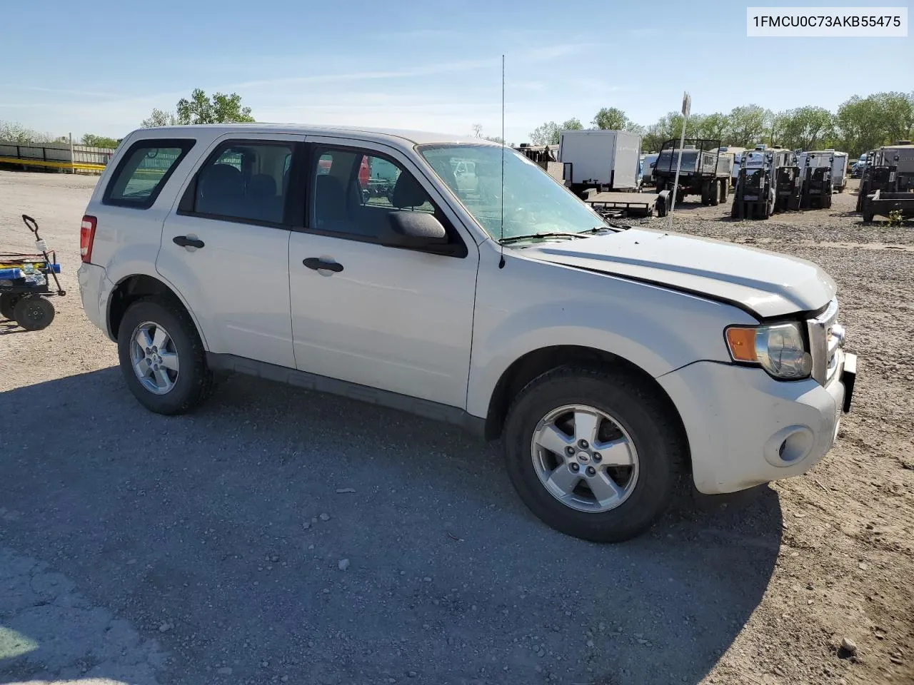 2010 Ford Escape Xls VIN: 1FMCU0C73AKB55475 Lot: 51086024