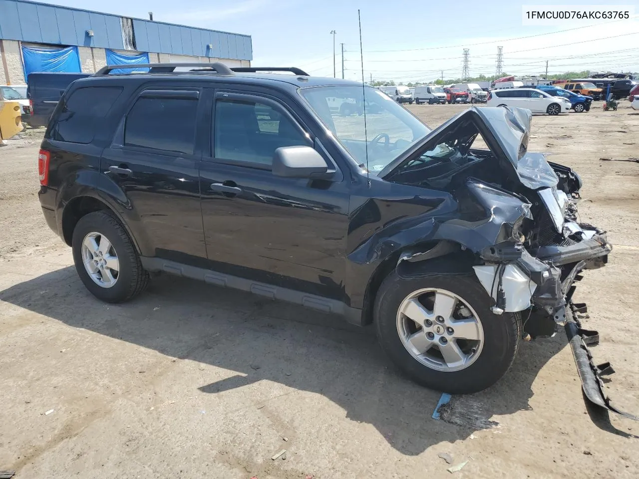 2010 Ford Escape Xlt VIN: 1FMCU0D76AKC63765 Lot: 54717554