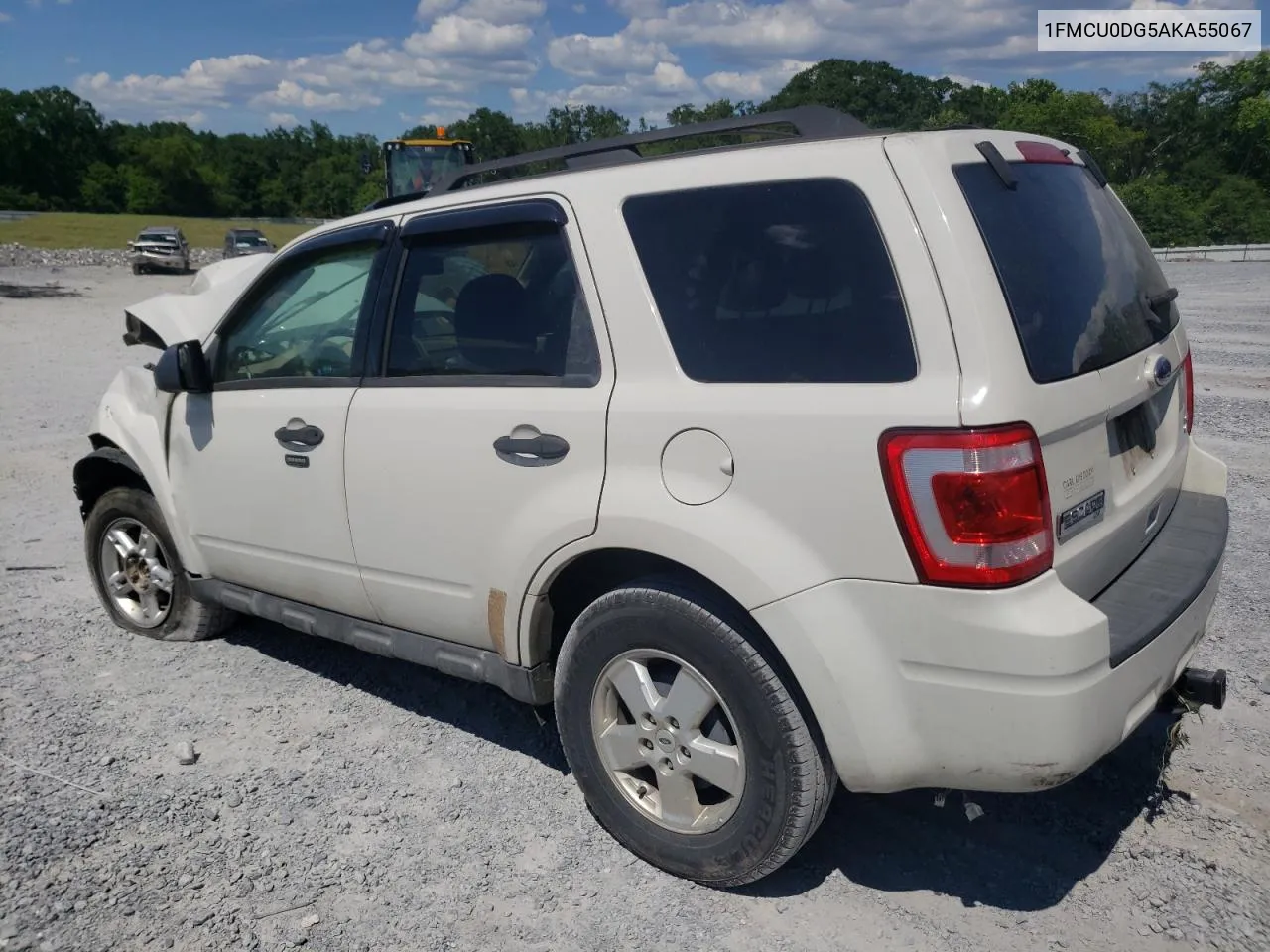 2010 Ford Escape Xlt VIN: 1FMCU0DG5AKA55067 Lot: 62717794