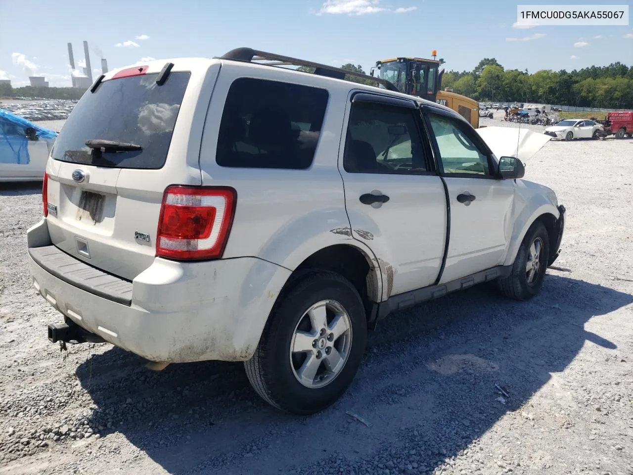 2010 Ford Escape Xlt VIN: 1FMCU0DG5AKA55067 Lot: 62717794