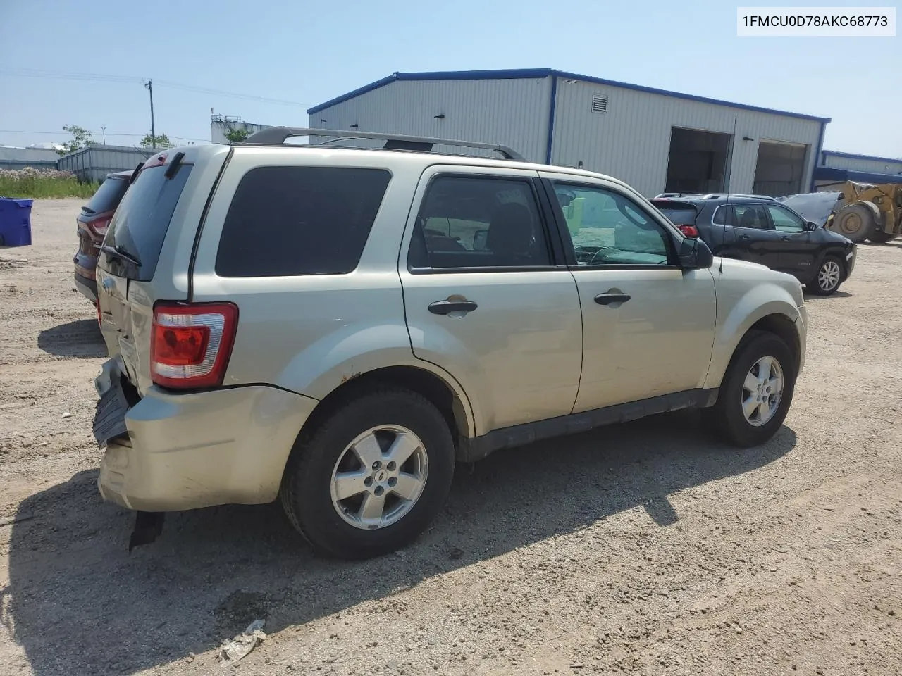 2010 Ford Escape Xlt VIN: 1FMCU0D78AKC68773 Lot: 62899174