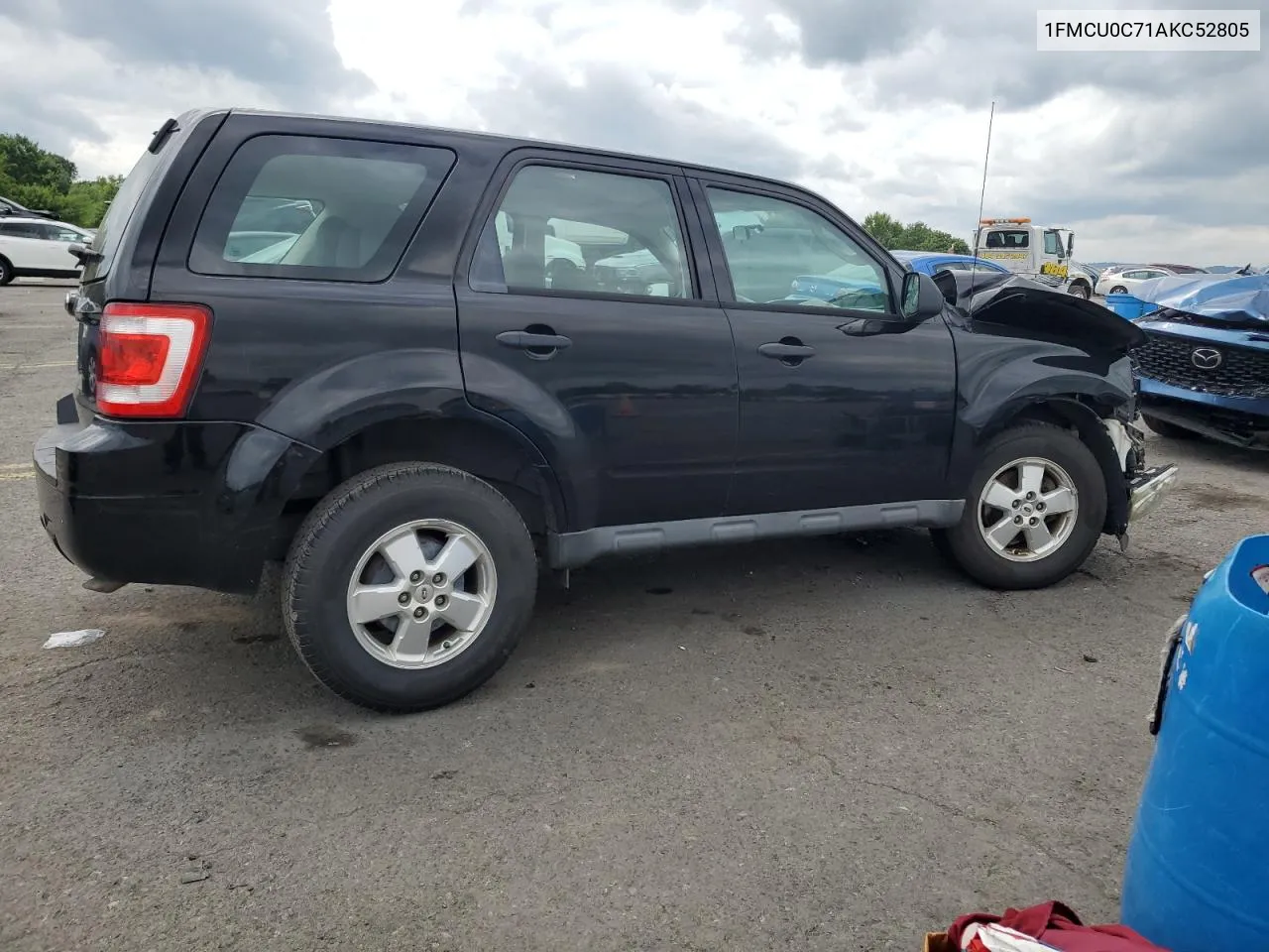 2010 Ford Escape Xls VIN: 1FMCU0C71AKC52805 Lot: 65452934