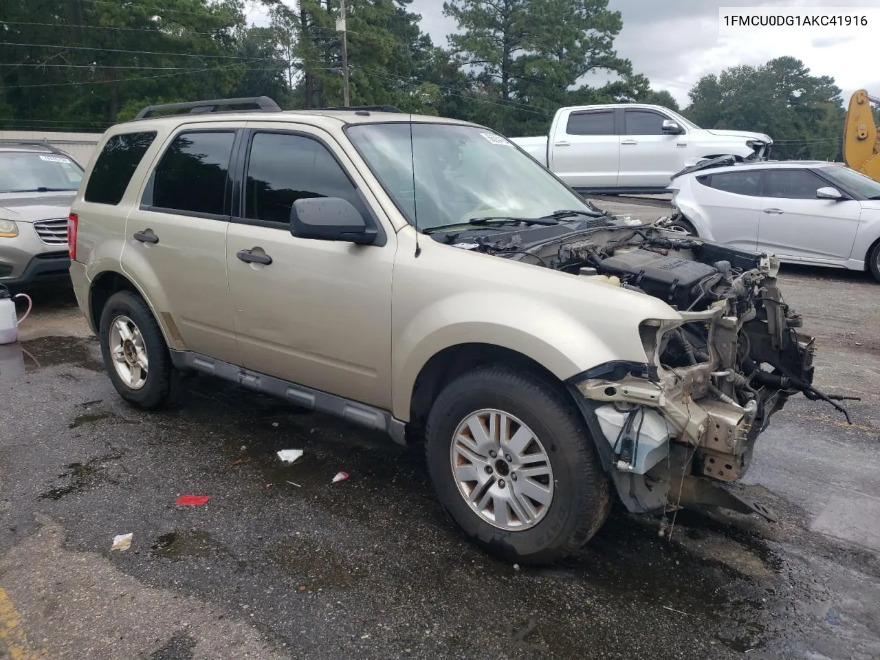 2010 Ford Escape Xlt VIN: 1FMCU0DG1AKC41916 Lot: 66554164