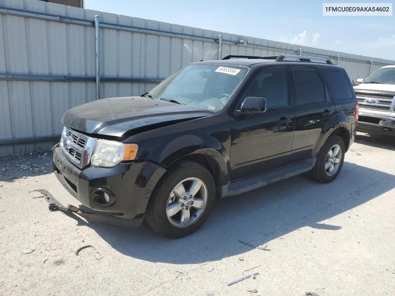 1FMCU0EG9AKA54602 2010 Ford Escape Limited