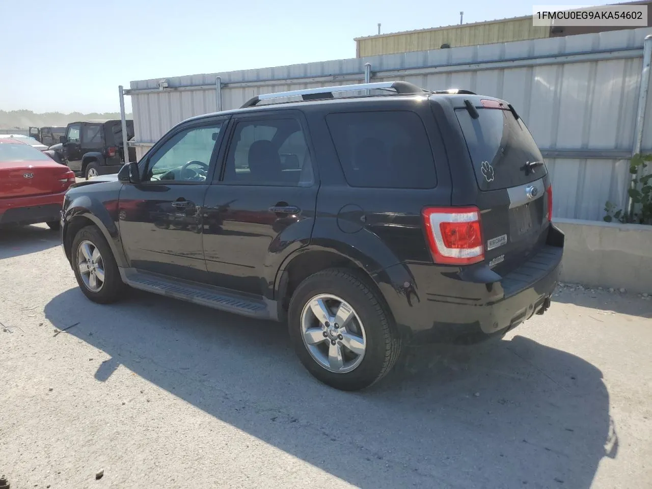 2010 Ford Escape Limited VIN: 1FMCU0EG9AKA54602 Lot: 68633554