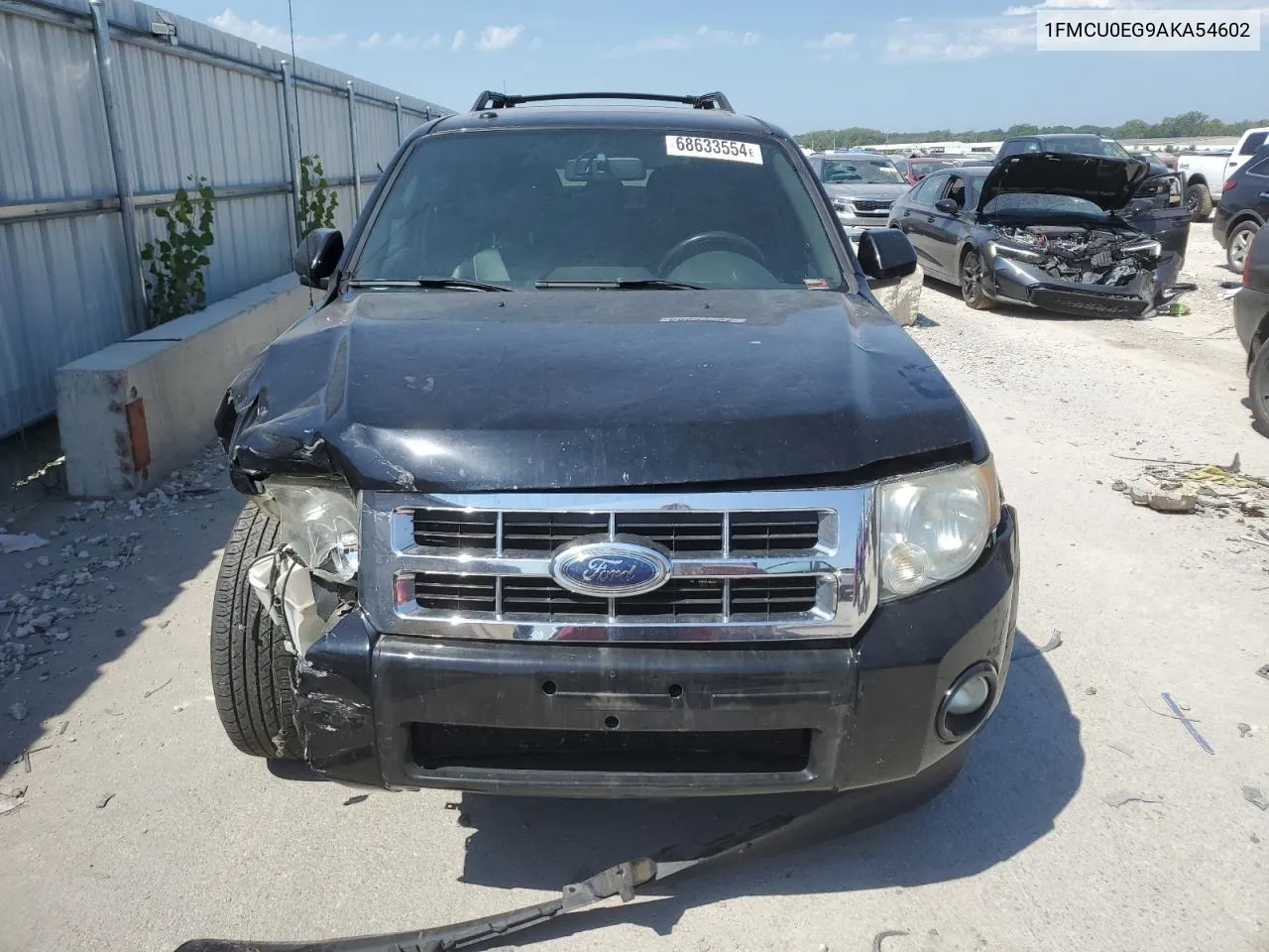 2010 Ford Escape Limited VIN: 1FMCU0EG9AKA54602 Lot: 68633554