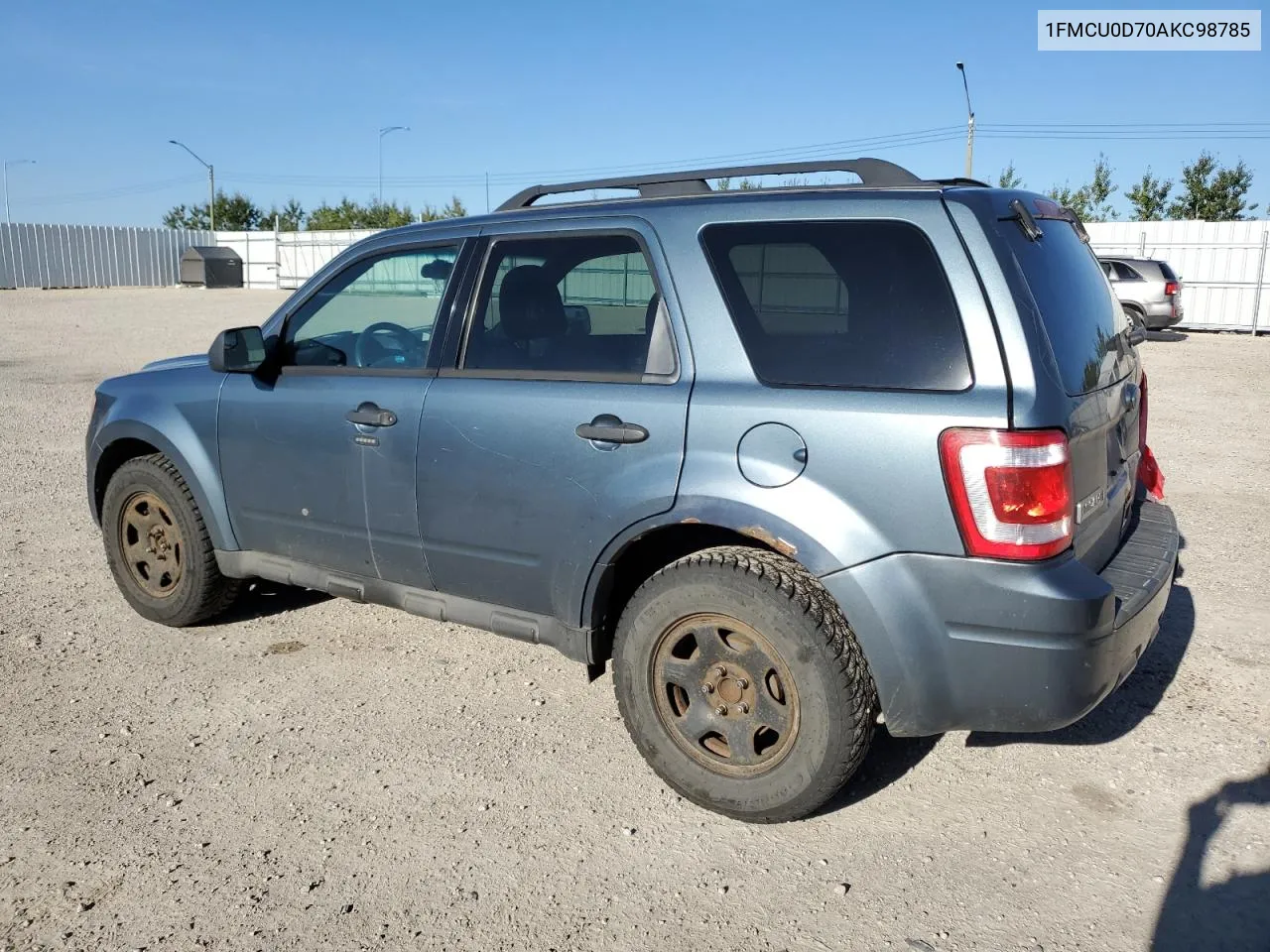 2010 Ford Escape Xlt VIN: 1FMCU0D70AKC98785 Lot: 69602044