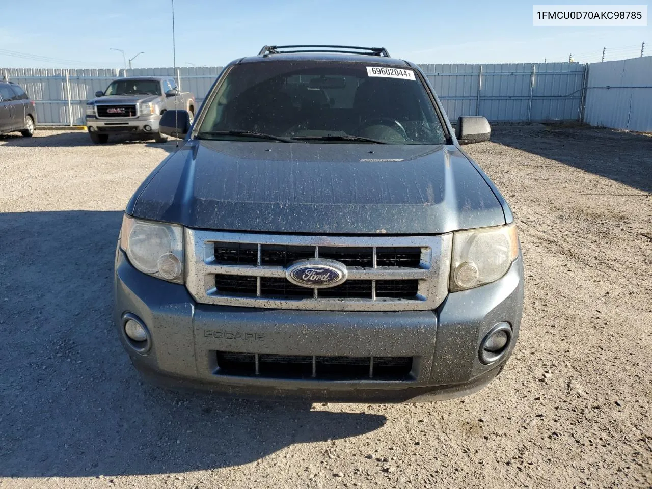 2010 Ford Escape Xlt VIN: 1FMCU0D70AKC98785 Lot: 69602044