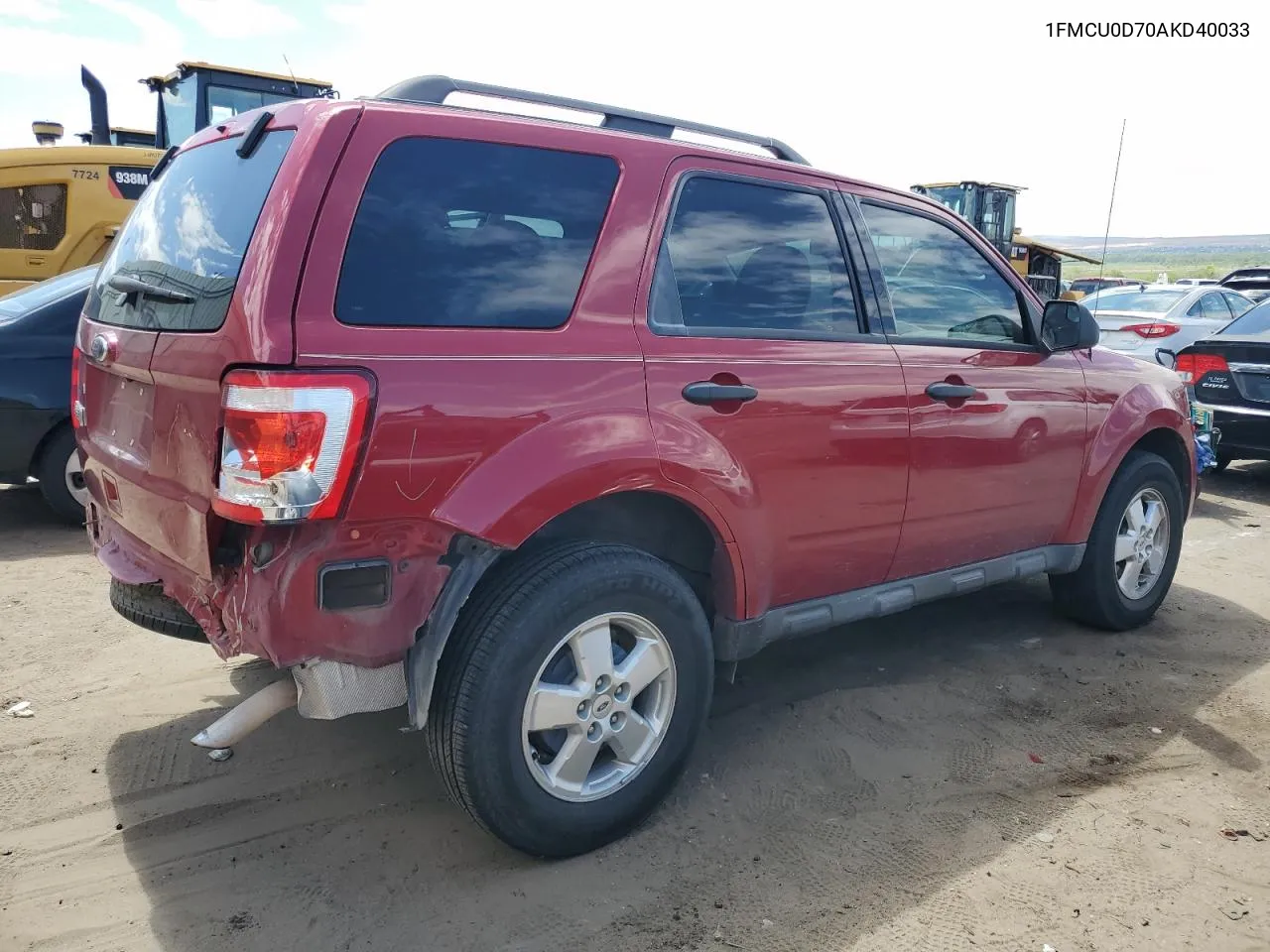 2010 Ford Escape Xlt VIN: 1FMCU0D70AKD40033 Lot: 69620034