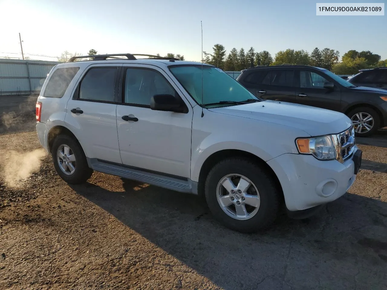 2010 Ford Escape Xlt VIN: 1FMCU9DG0AKB21089 Lot: 69761384