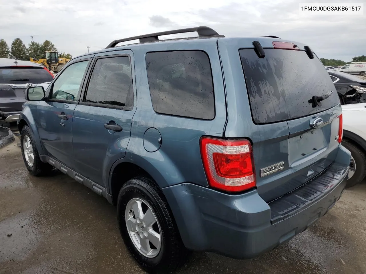 2010 Ford Escape Xlt VIN: 1FMCU0DG3AKB61517 Lot: 69858814