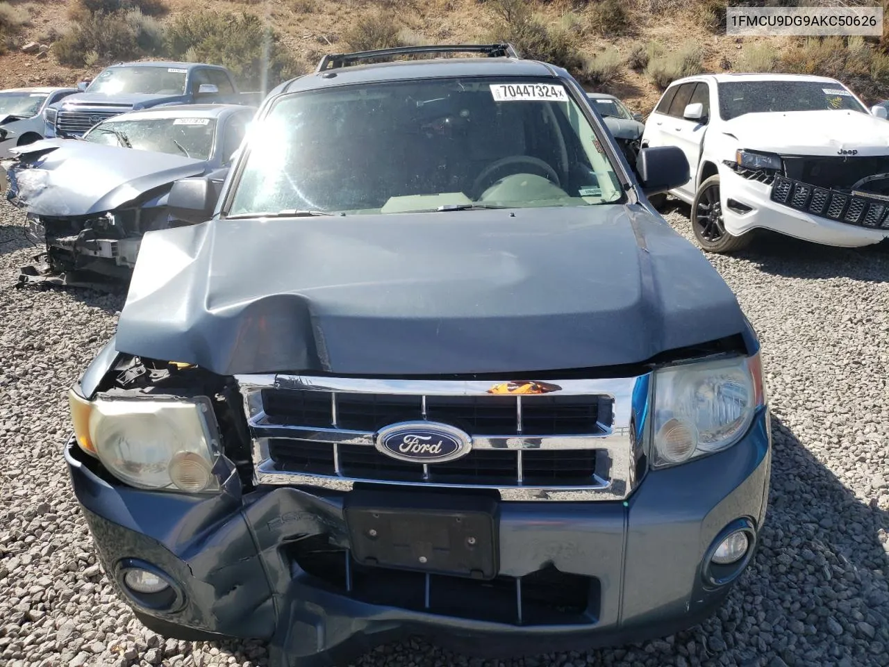 2010 Ford Escape Xlt VIN: 1FMCU9DG9AKC50626 Lot: 70447324