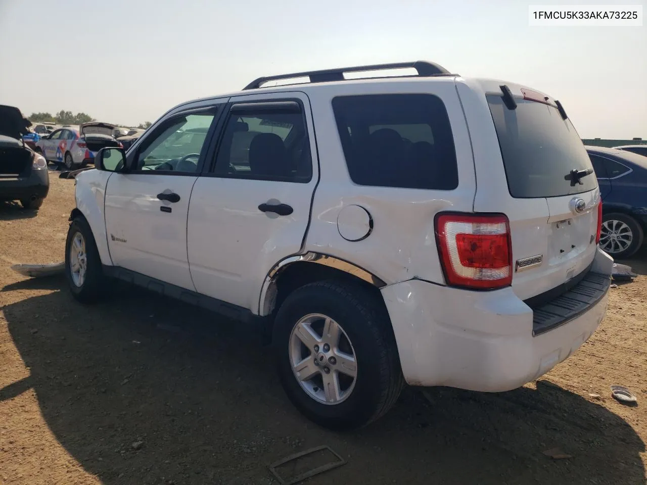 2010 Ford Escape Hybrid VIN: 1FMCU5K33AKA73225 Lot: 71046384