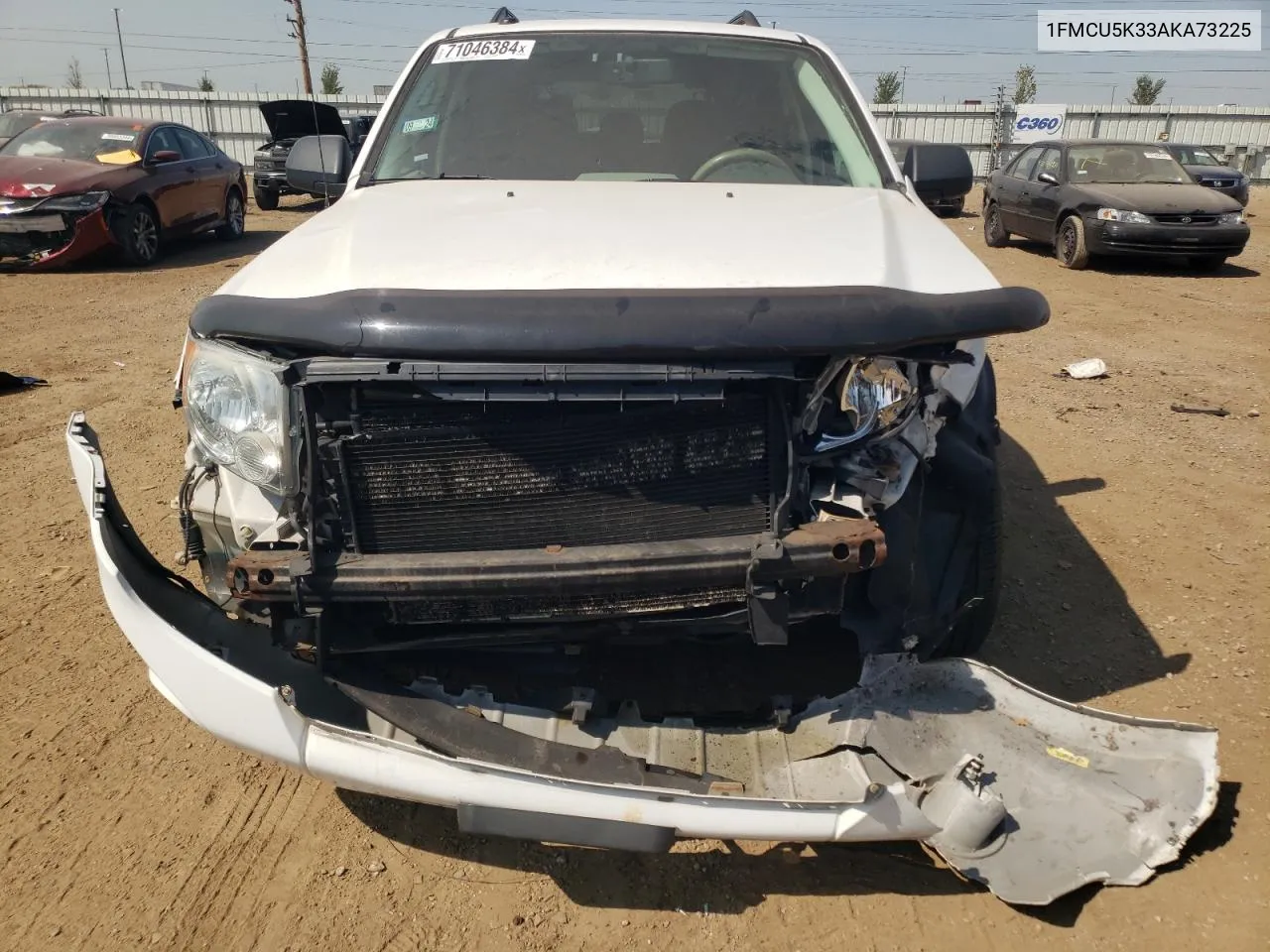 2010 Ford Escape Hybrid VIN: 1FMCU5K33AKA73225 Lot: 71046384