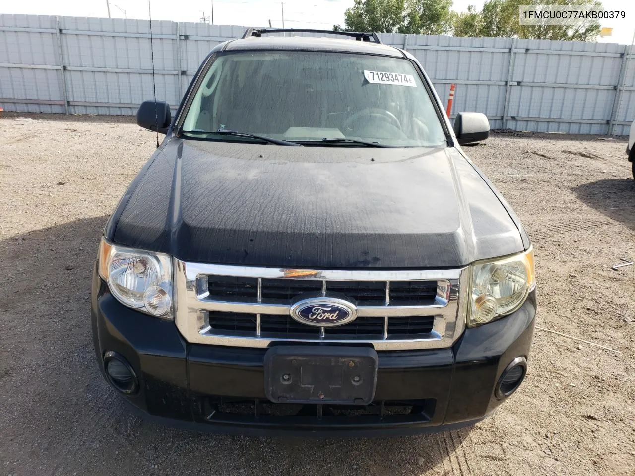 2010 Ford Escape Xls VIN: 1FMCU0C77AKB00379 Lot: 71293474