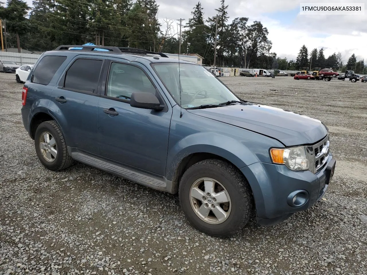 2010 Ford Escape Xlt VIN: 1FMCU9DG6AKA53381 Lot: 71328414