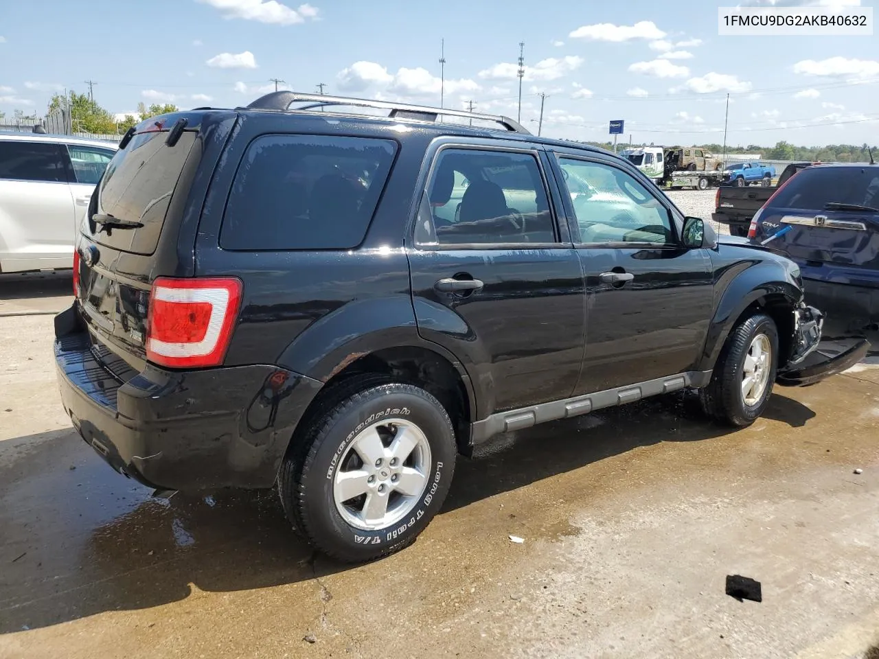 2010 Ford Escape Xlt VIN: 1FMCU9DG2AKB40632 Lot: 71734024