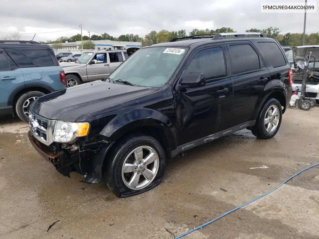 2010 Ford Escape Limited VIN: 1FMCU9EG4AKC06399 Lot: 72440124