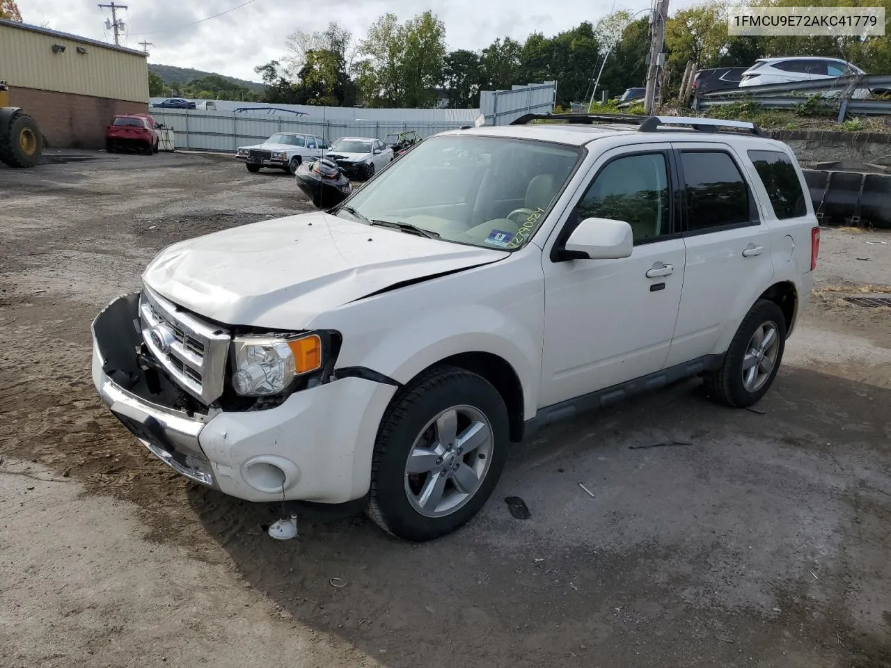 2010 Ford Escape Limited VIN: 1FMCU9E72AKC41779 Lot: 72790524